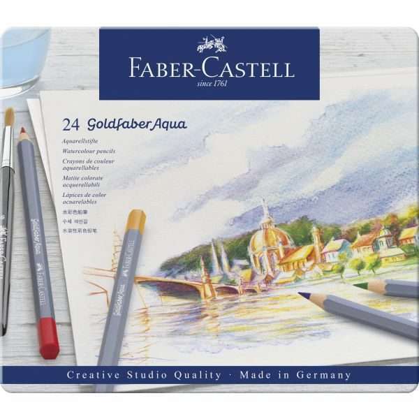 Faber Castell Goldfaber Aqua Pencil Set Of 24