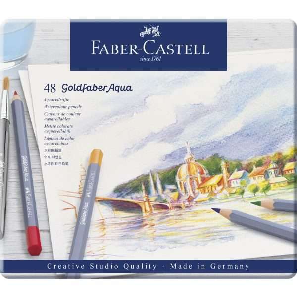 Faber Castell Goldfaber Aqua Pencil Set Of 48