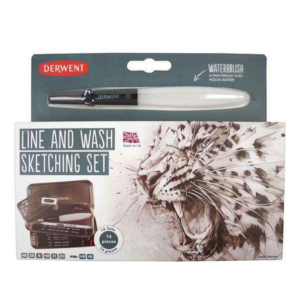 Derwent Line & Wash Sketch Set
