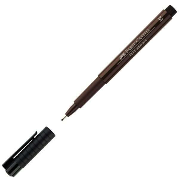 167375 faber castell pitt artist pen sepia