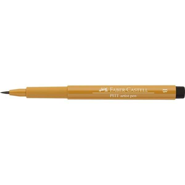 167468 Pitt Artist Brush Pen Green Gold No.268 - Image 1