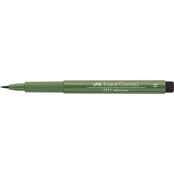 Pitt Artist Brush Pen Chromium Green Opaque No.174
