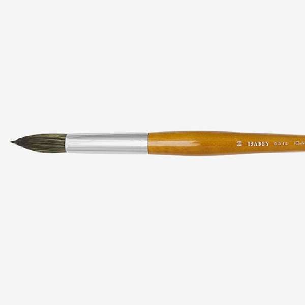 Isabey Isacryl Round Acrylic Brush Series 6512 No.14