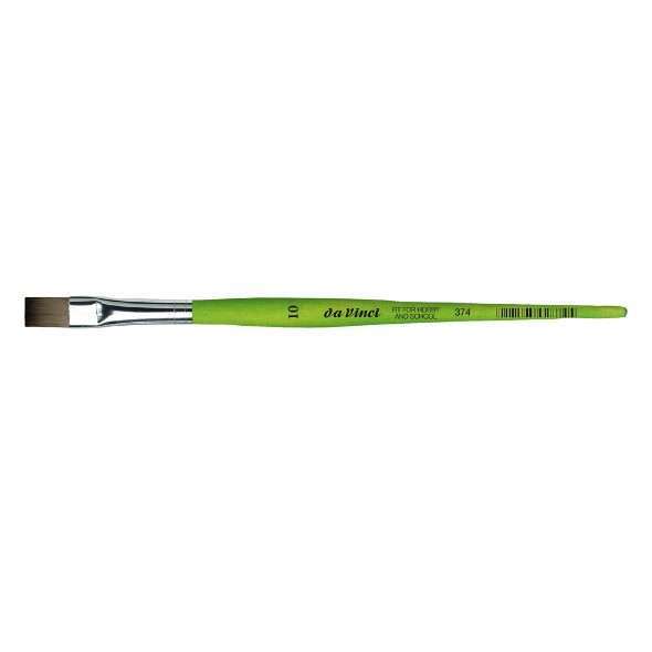 Da Vinci School and Hobby Nylon Flat Series 374 No. 20