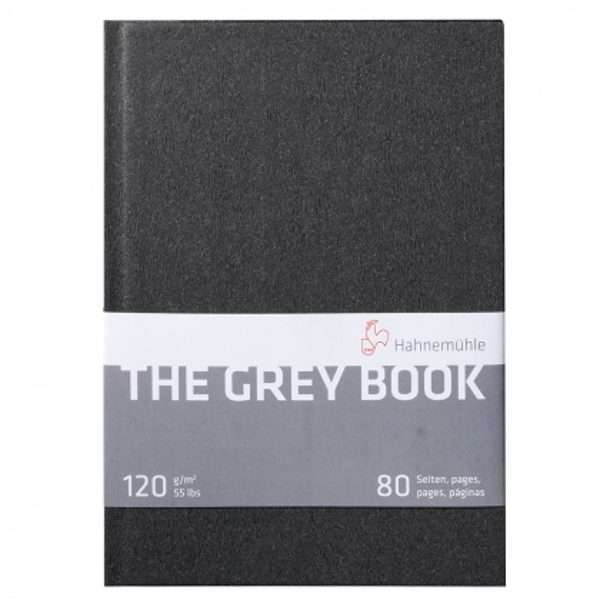 37810-10628681-1-3-420 The Grey Book by Hahnemuhle A5 Sketch Book - Image 1