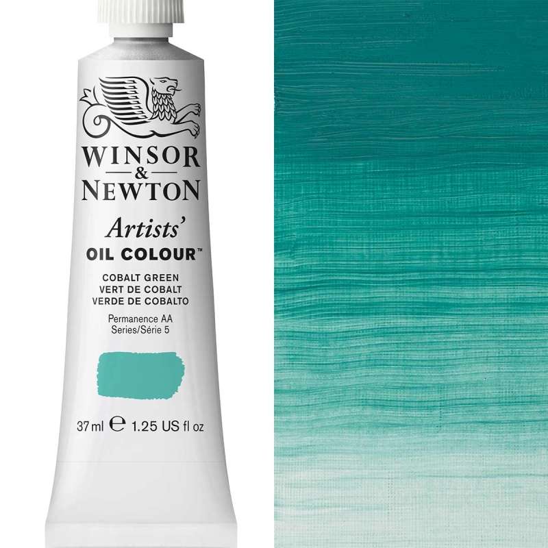 Winsor and Newton Artist Oil Paint 37ml S5 Cobalt Green