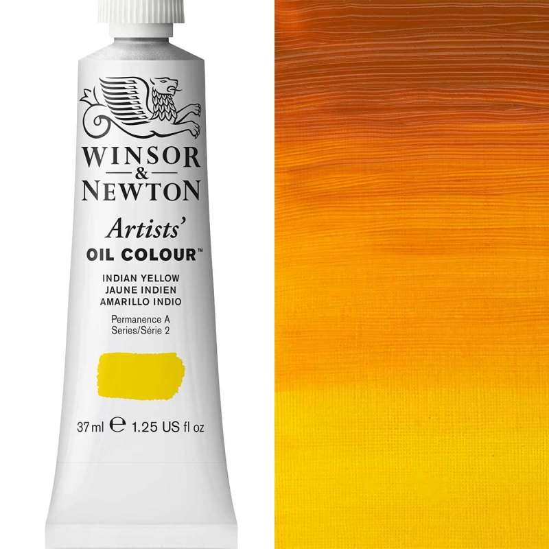 Winsor and Newton Artist Oil Paint 37ml S2 Indian Yellow