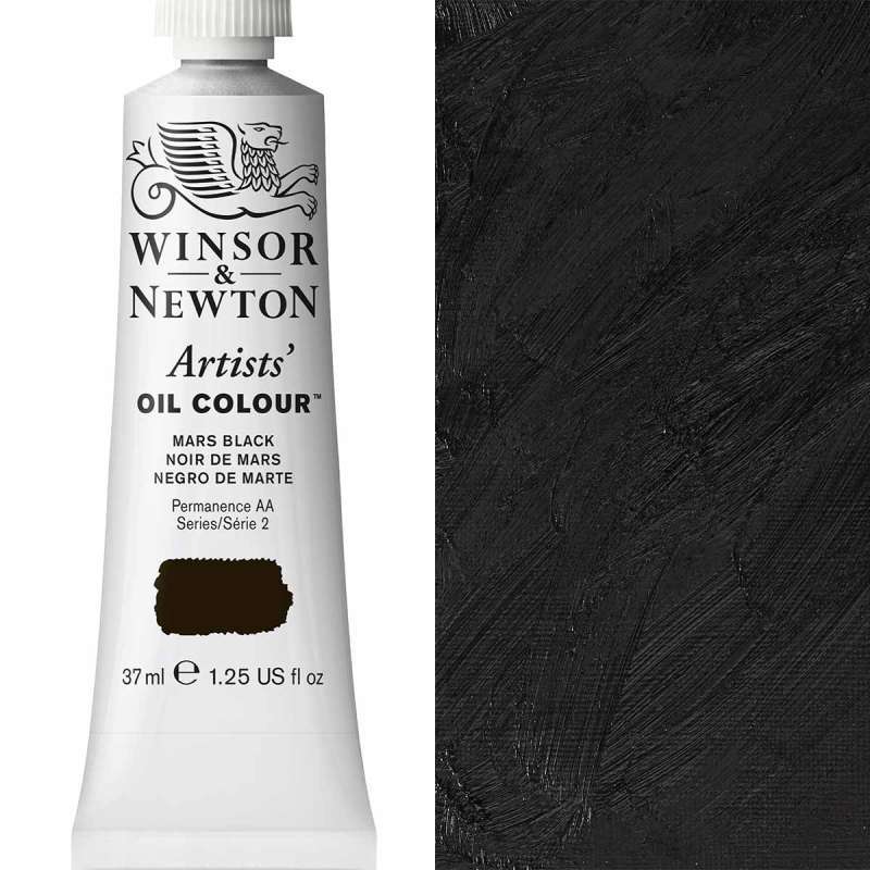 Winsor and Newton Artist Oil Paint 37ml S2 Mars Black