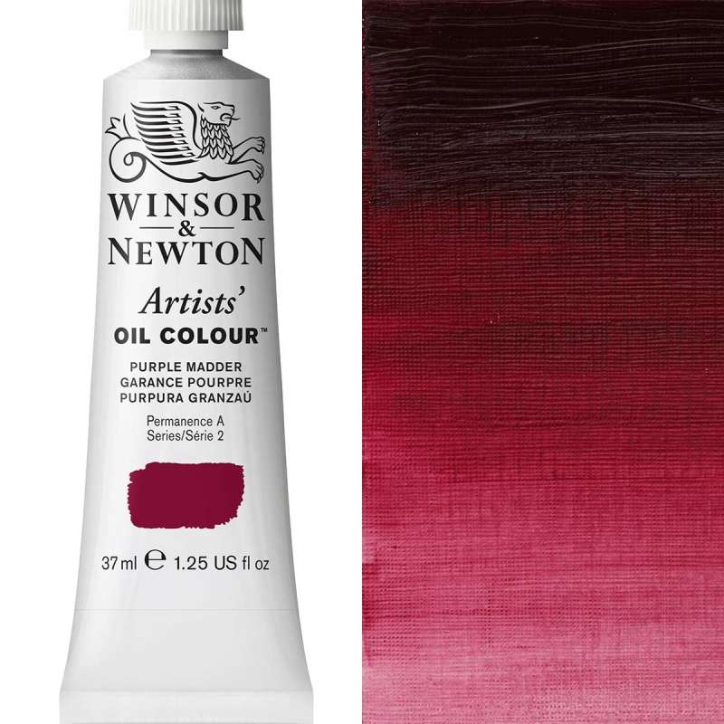 Winsor and Newton Artist Oil Paint 37ml S2 Purple Madder