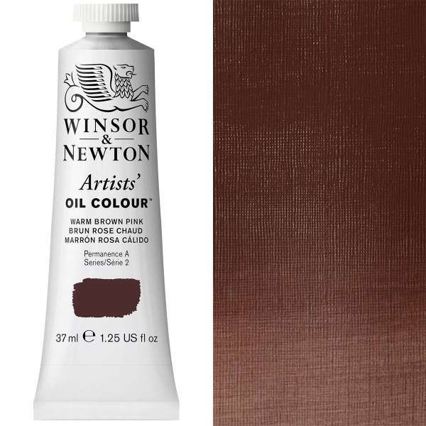 Winsor and Newton Artist Oil Paint 37ml S2 Warm Brown Pink