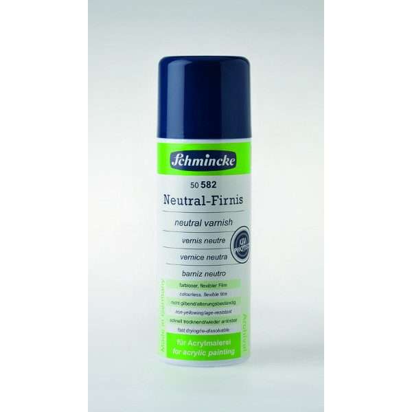 50582040-scr1 Acrylic Neutral Varnish Schmincke Aerosol 300ml - Image 1