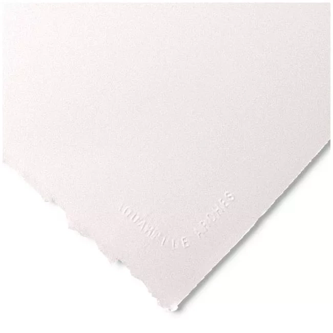 Arches Watercolour Paper 56x76cm Single Sheet 300lb/640g Hot Pressed