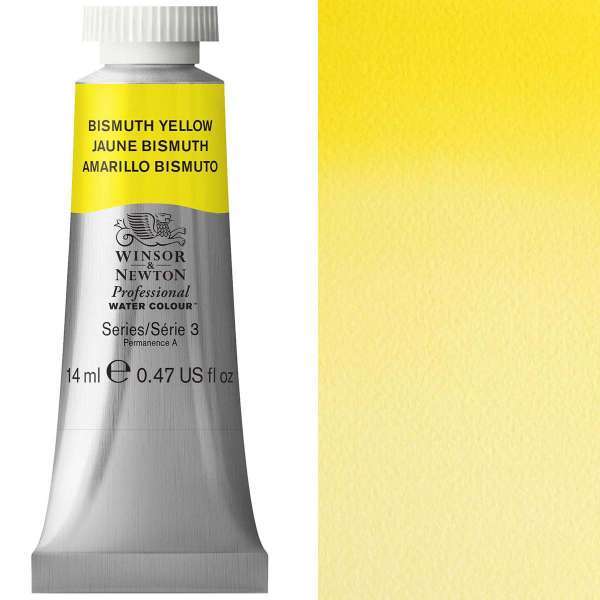 Winsor and Newton Artist Watercolour 14ml S3 Bismuth Yellow