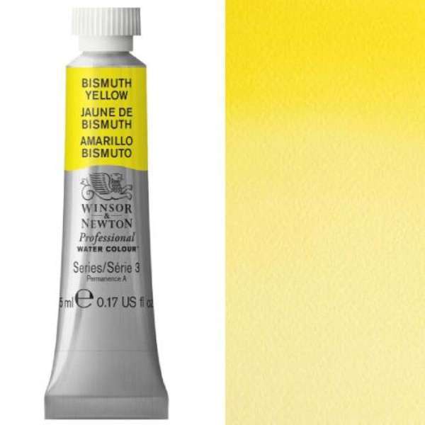 Bismuth-Yellow-5ml-S3-Professional-Watercolour-2.jpg Winsor and Newton Artist Watercolour 5ml S3 Bismuth Yellow - Image 1