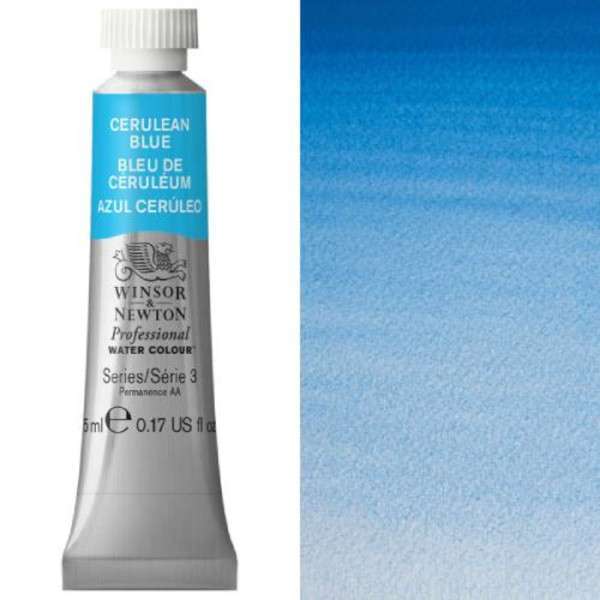 Winsor and Newton Artist Watercolour 5ml S3 Cerulean Blue