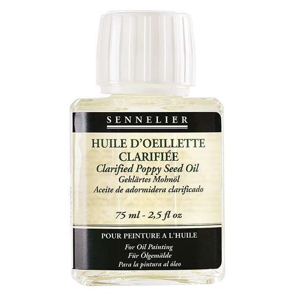 Clarified-Poppy-75ml.jpg Sennelier Clarified Poppy Seed Oil 75ml - Image 1