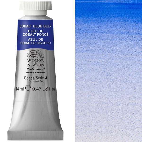 Winsor and Newton Artist Watercolour 14ml S4 14ml Cobalt Blue Deep
