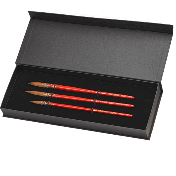 Colineo Red Wash Brush Gift Set 0,1, 2