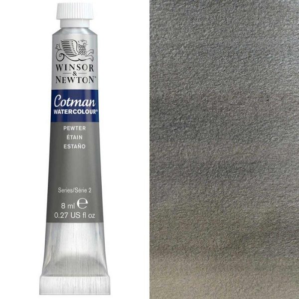 Cotman-Watercolour-8ml-Pewter S2
