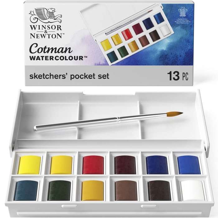 Cotman Watercolours Sketchers Pocket Box Cotman Watercolours Sketcher's Pocket Box