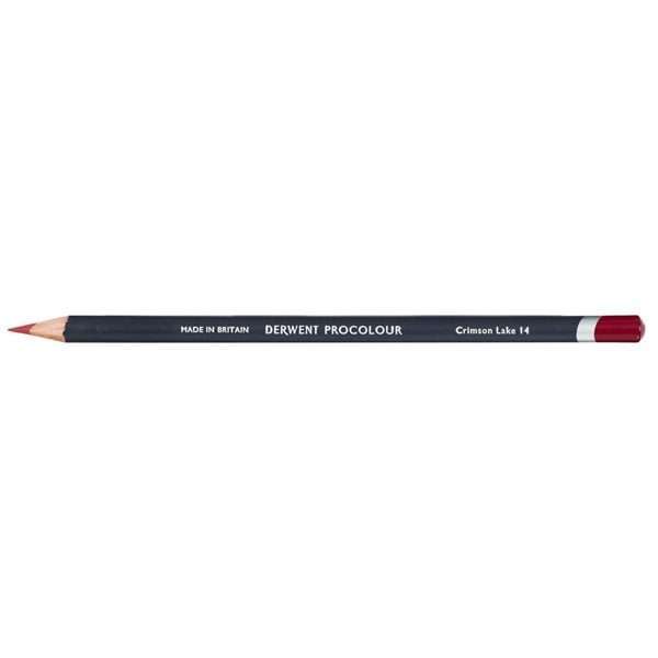 Crimson Lake Derwent Procolour Pencil Crimson Lake 14 - Image 1