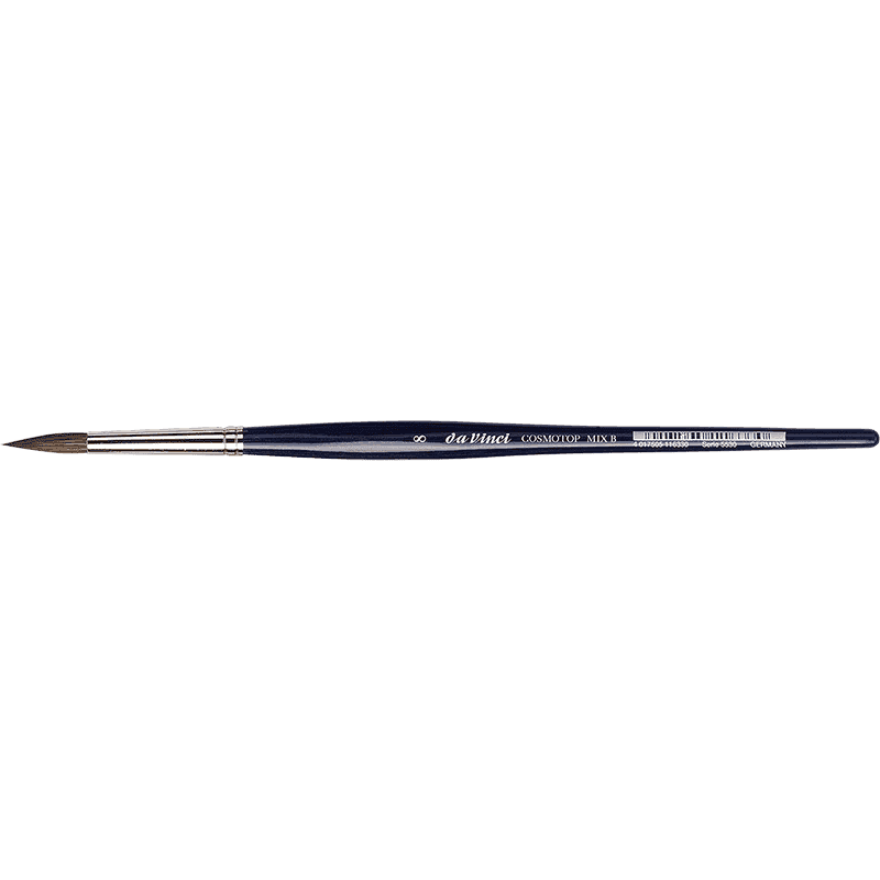 Da Vinci Cosmotop-mix B Round Watercolour Brush Series 5530 No. 8
