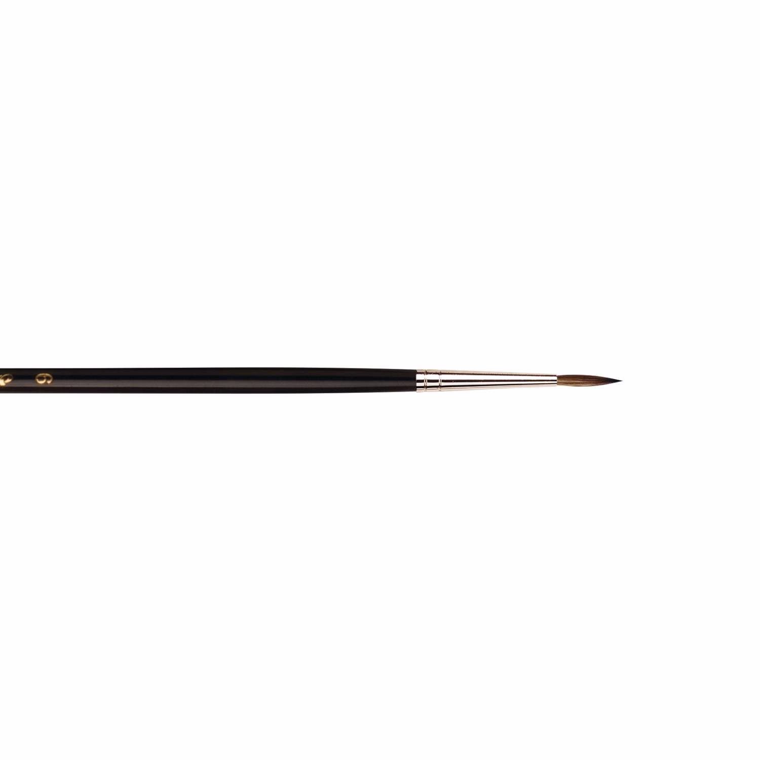 Da Vinci Kolinsky Red Sable Oil Painting Brush Round Series 1600 No. 6