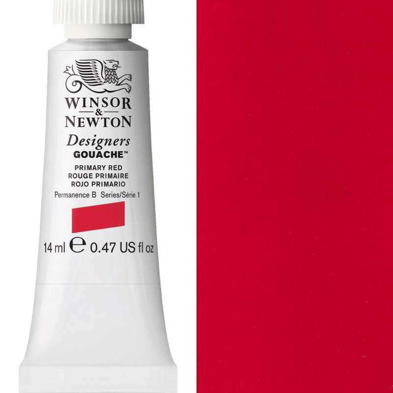 Designer Gouache 14ml Series 1 Primary Red