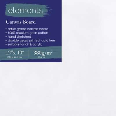 Elements Canvas Board 10x12 Inches