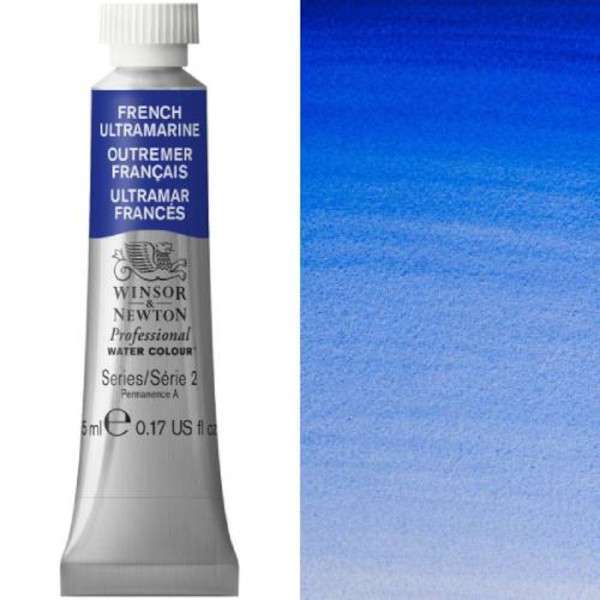 French-Ultramarine-5ml-S2-Professional-Watercolour-2.jpg Winsor and Newton Artist Watercolour 5ml S2 French Ultramarine - Image 1