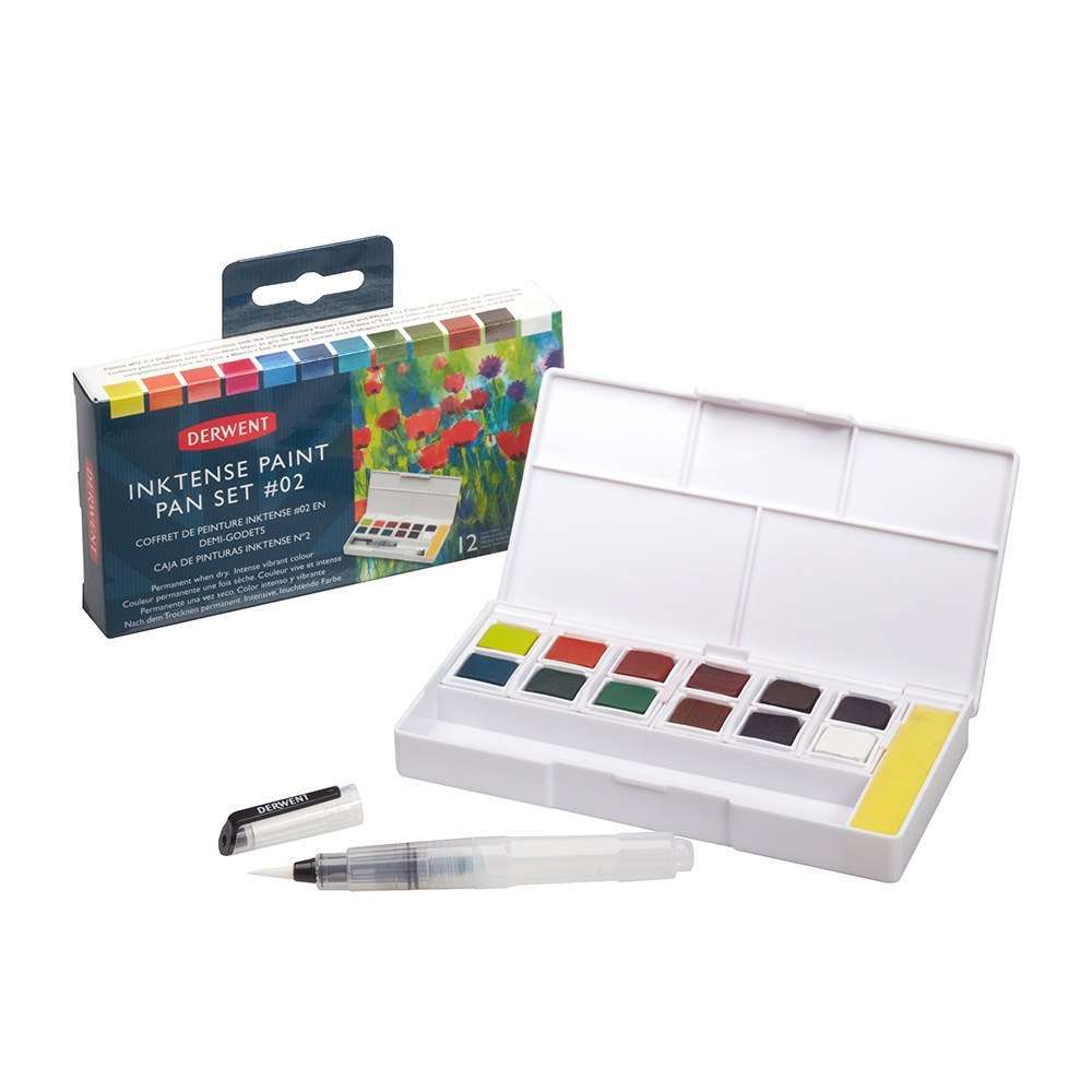 Inktense Paint 12 Pan Palette #2