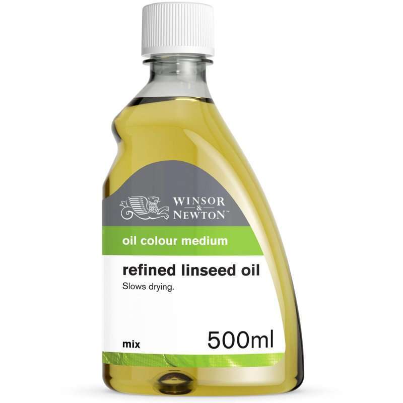Linseed-Oil-Refined-Oil-500ml.jpg Linseed Oil Refined Oil 500ml - Image 1