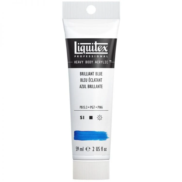 Liquitex 59ml Brilliant Blue Liquitex 59ml Brilliant Blue - Image 1