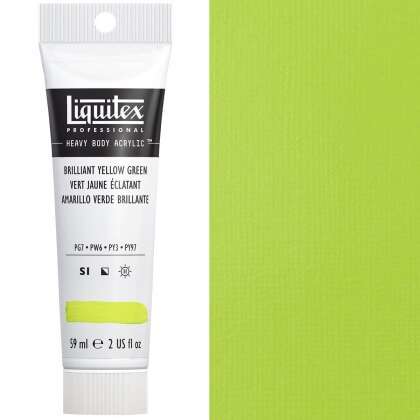 Liquitex 59ml Brilliant Yellow Green Liquitex 59ml S1 Brilliant Yellow Green - Image 1