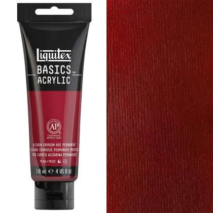 Liquitex Basics 118ml Alizarin Crimson Permanent Hue