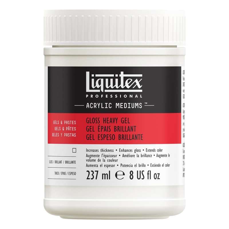 Liquitex Gloss Heavy Gel Medium 237ml