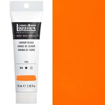 Liquitex Heavy Body 59ml Cadmium Orange Hue S2 Liquitex Heavy Body 59ml S2 Cadmium Orange Hue - Image 1