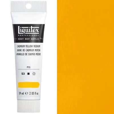Liquitex Heavy Body 59ml S3 Cadmium Yellow Medium