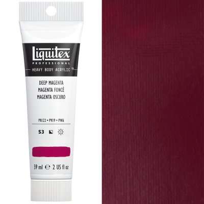 Liquitex Heavy Body 59ml Deep Magenta S3 Liquitex Heavy Body 59ml S3 Deep Magenta - Image 1