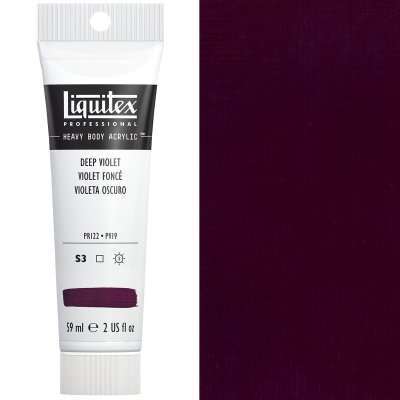Liquitex Heavy Body 59ml Deep Violet S3 Liquitex Heavy Body 59ml S3 Deep Violet - Image 1