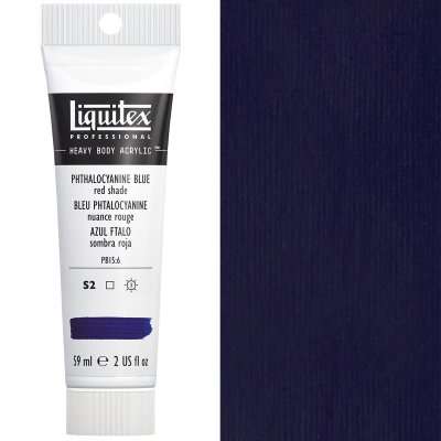 Liquitex Heavy Body 59ml S2 Phthalo Blue (Red Shade)