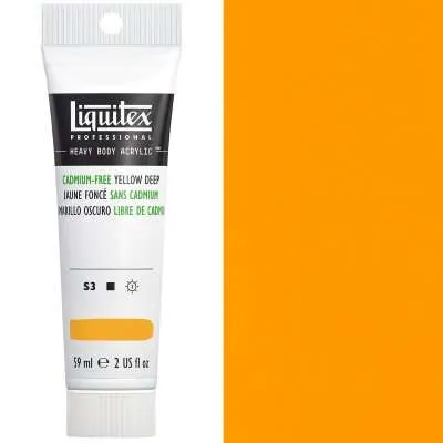 Liquitex Heavy Body 59ml S3 Cadmium Free Yellow Deep