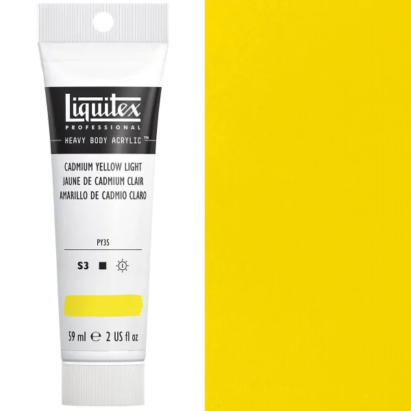 Liquitex Heavy Body 59ml S3 Cadmium Yellow Light