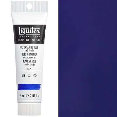 Liquitex Heavy Body 59ml Ultramarine Blue (Red Shade) S1 Liquitex Heavy Body 59ml S1 Ultramarine Blue (Red Shade) - Image 1