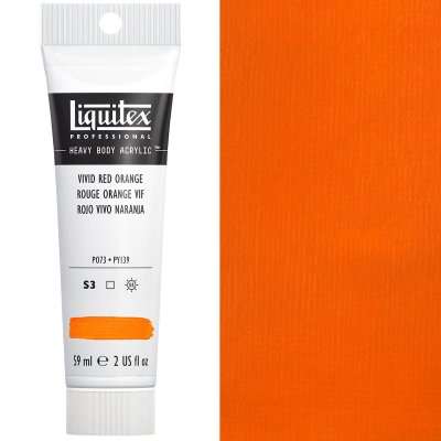 Liquitex Heavy Body 59ml S3 Vivid Red Orange