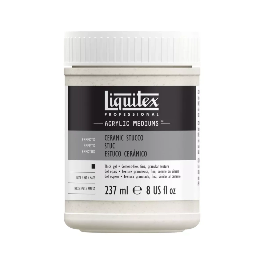 Liquitex Texture Gel Ceramic Stucco 237ml