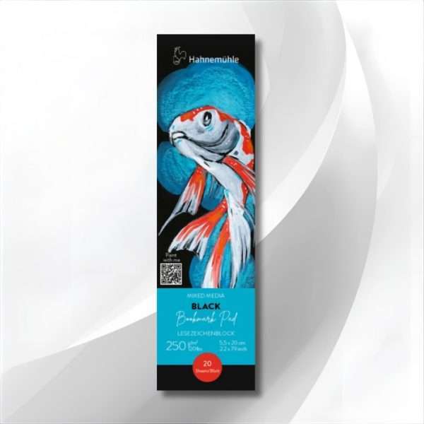 Mixed-Media-Bookmark-Black