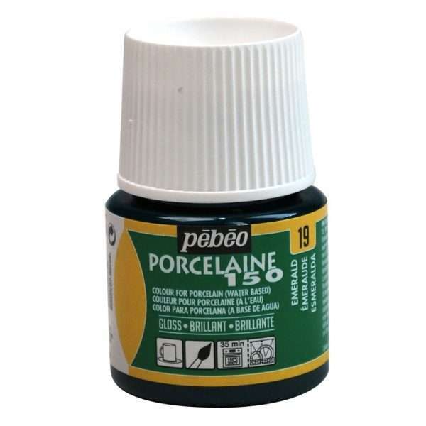 Pebeo Porcelaine 150 Emerald No.19 45ml
