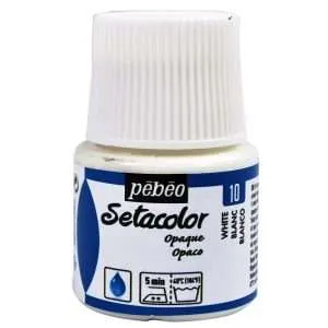 Pebeo Setacolor Opaque White 45ml