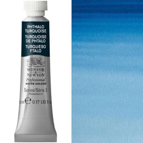 Winsor and Newton Artist Watercolour 5ml S2 Pthalo Turquoise